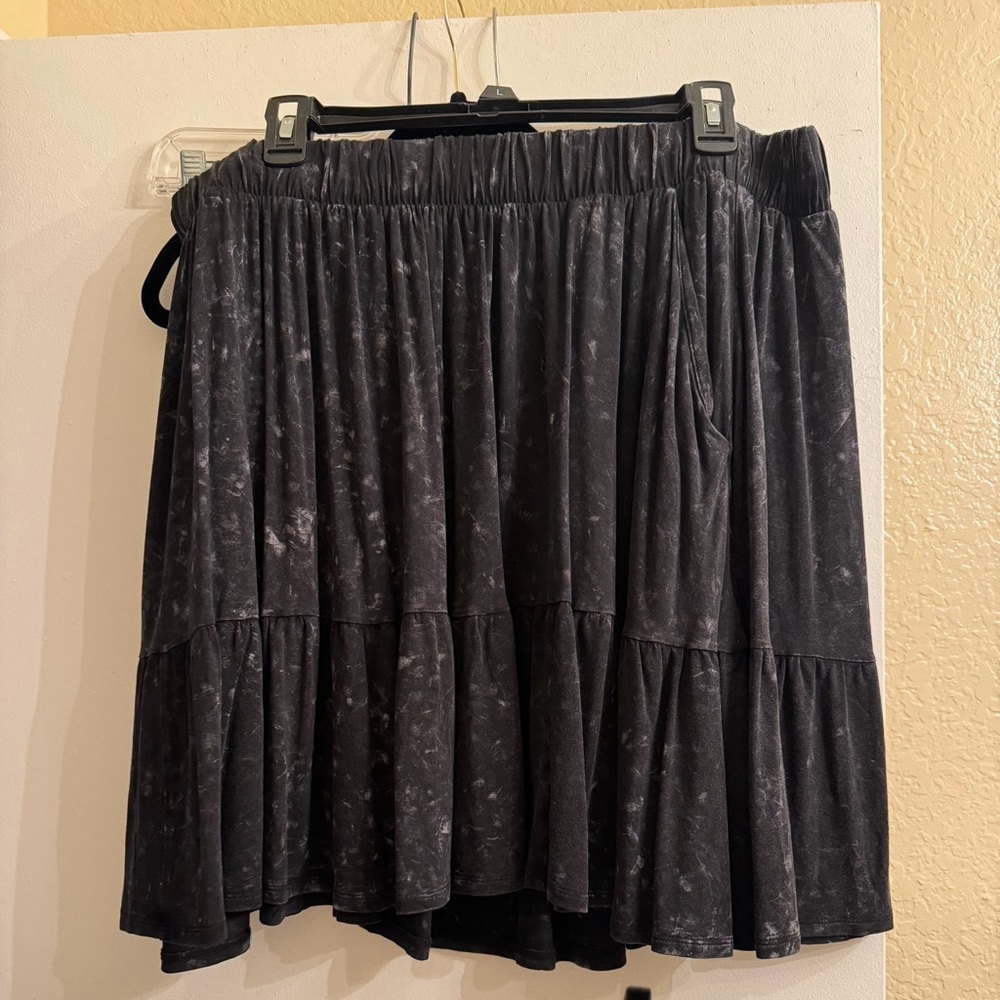 Torrid skirt size 1 stone washed skirt
